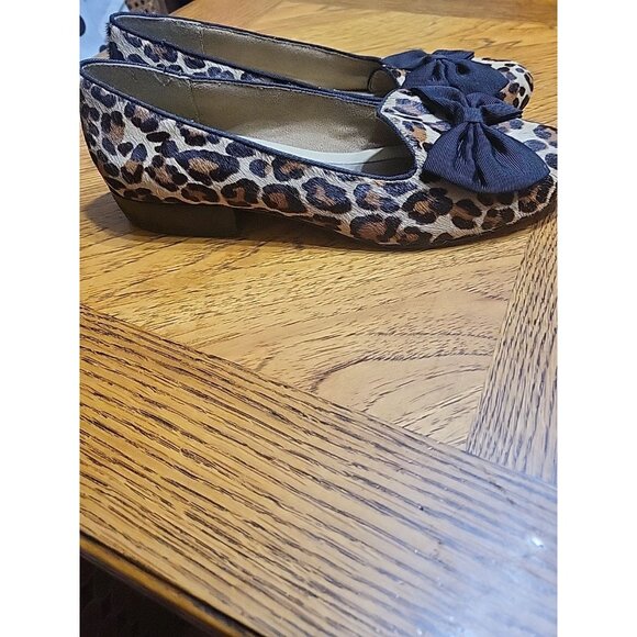 Bella-Vita Animal Print Shoes 9N, Leather Suede Uppers Pre-owned - Picture 7 of 9